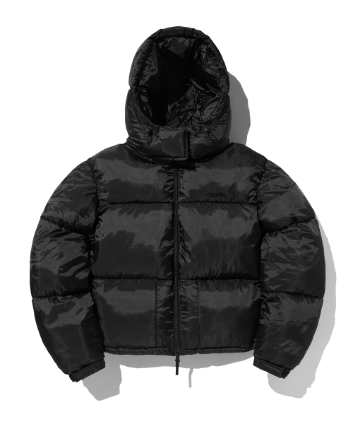 SHORT PUFFER JACKET [BLACK]