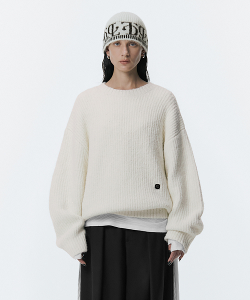 Spangle Knit Pullover [ Ivory ]