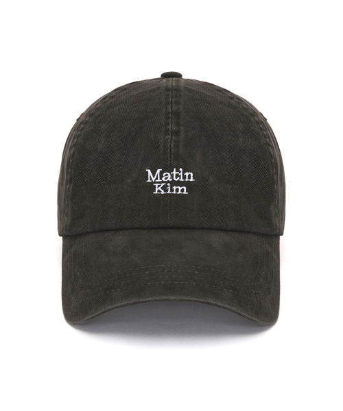 MUSINSA公式 | MATIN KIM MATIN MINI LOGO DENIM BALL CAP IN BLUE