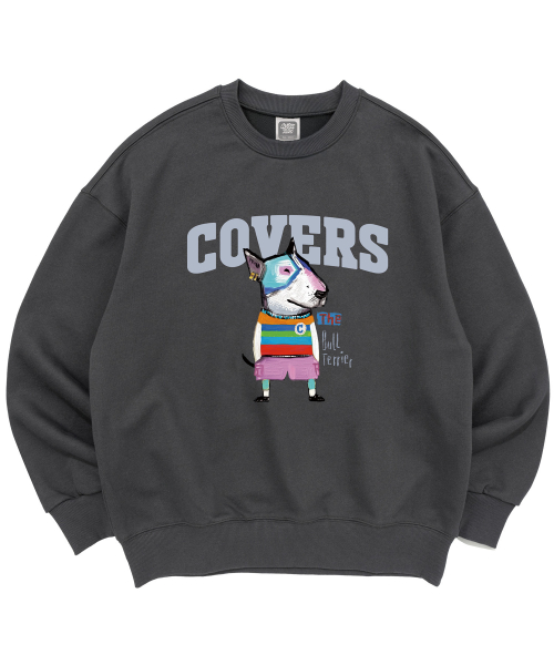 COVERS свитшот (CHARCOAL)