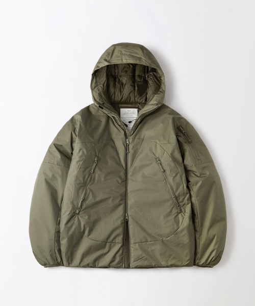 TORAY PRIMALOFT PCU JACKET_SAGE GREEN