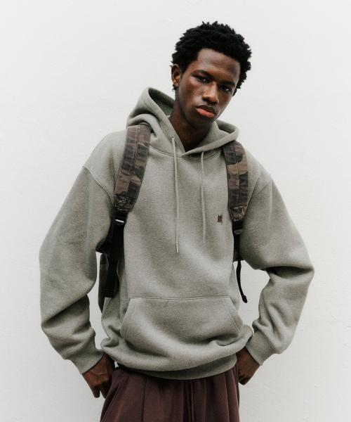 TAG HOODIE - MELANGE GREY