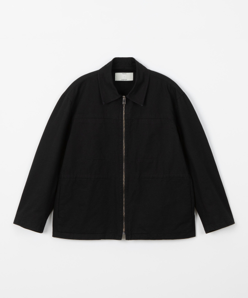 Pigment washed jumper - BLACK