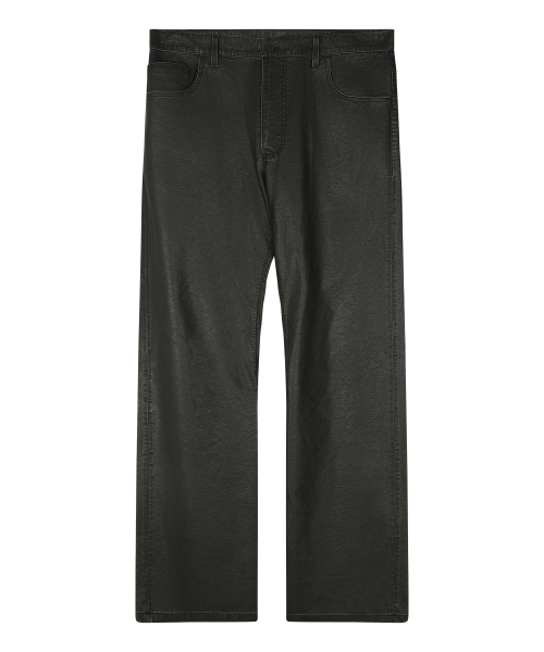 SUNDAY VINTAGE LEATHER PANT BLACK