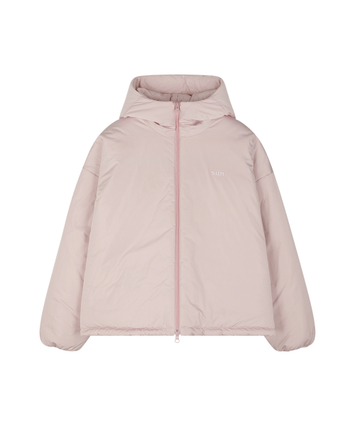 CHERRY REVERSIBLE PUFFER PINK