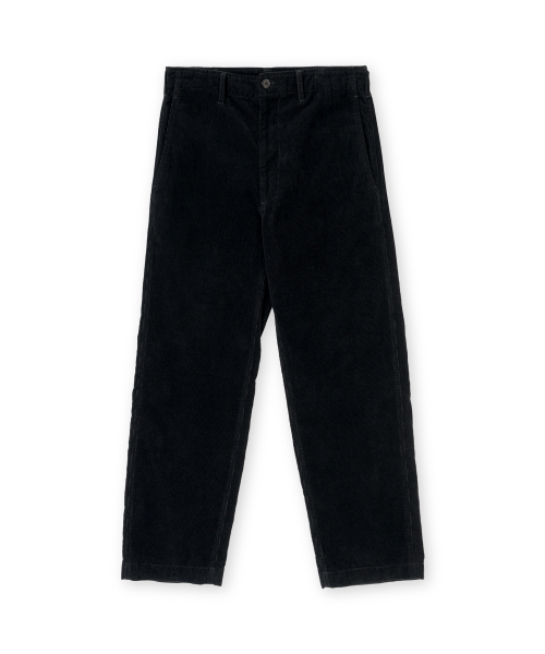 W Вельветовые брюки, Black