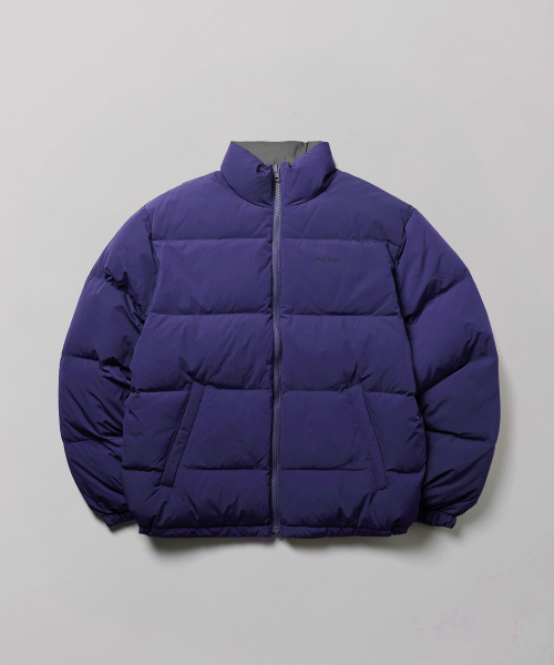 Двусторонний тяжелый пуховик Purple