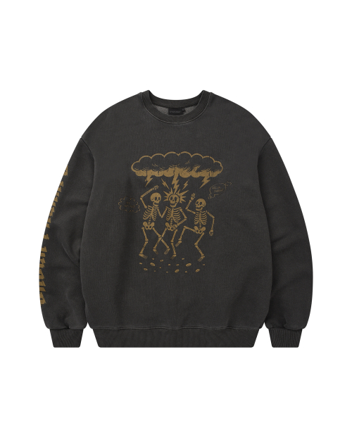 SHOCK THERAPY PIGMENT SWEATSHIRT (CHARCOAL)
