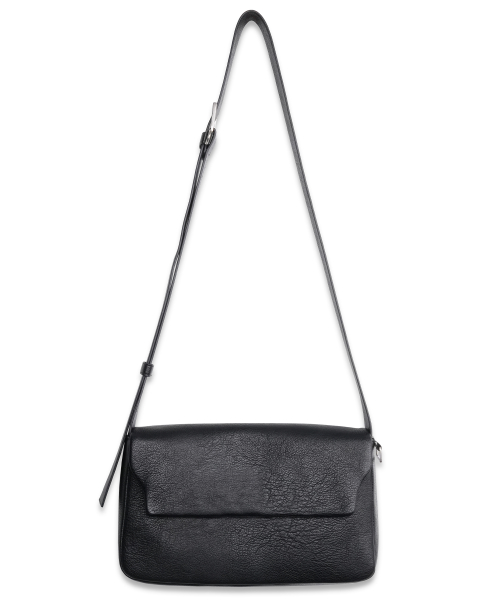 Leather Comfort Mail bag BLACK