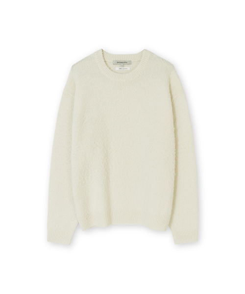 Brushed Sweater, Ivory