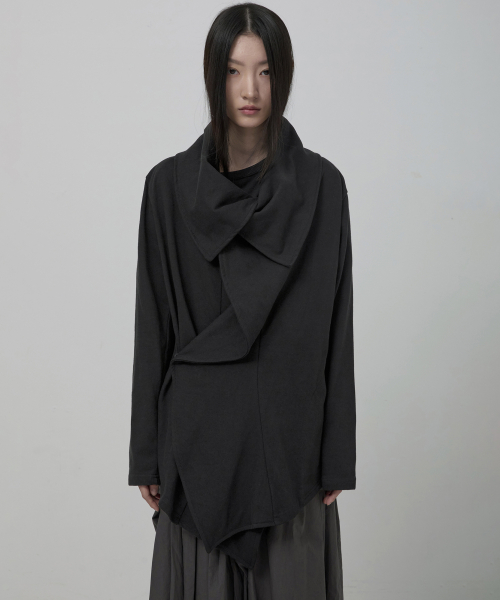 Kaya Layered Jaket (FL-052_Black)