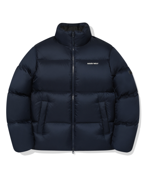 Риптоп пуховая короткая куртка Navy