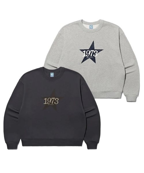 1973 Crop Fit Свитшот-рубашка 2 цвета