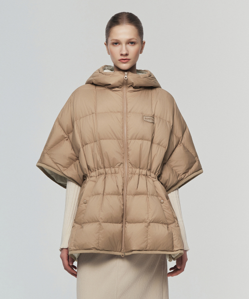 듀베티카() 에우리피데 슈가(베이지)(여성 반팔다운) 상품 이미지