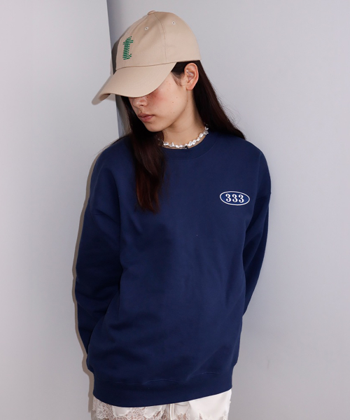 Tri / Jackpot sweat shirt / Navy