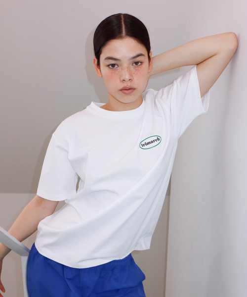 Tri / Triple T-shirt / White