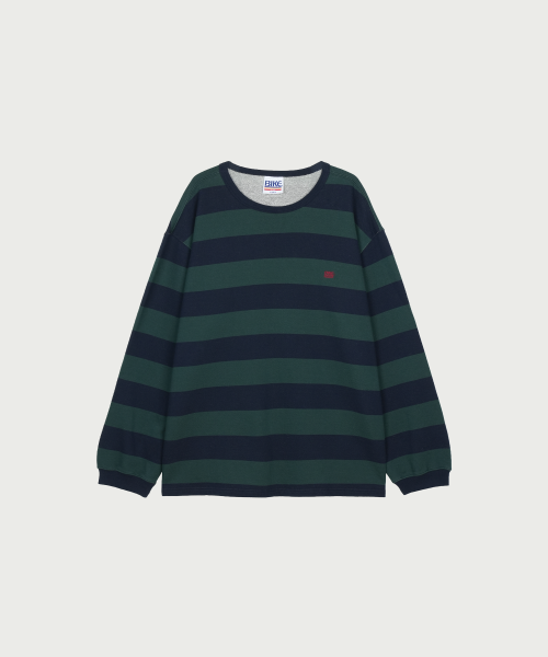 Зеленый крунек в полоску Border Stripe
