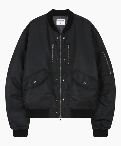 Куртка бомбер MA-1 Utility (Black)