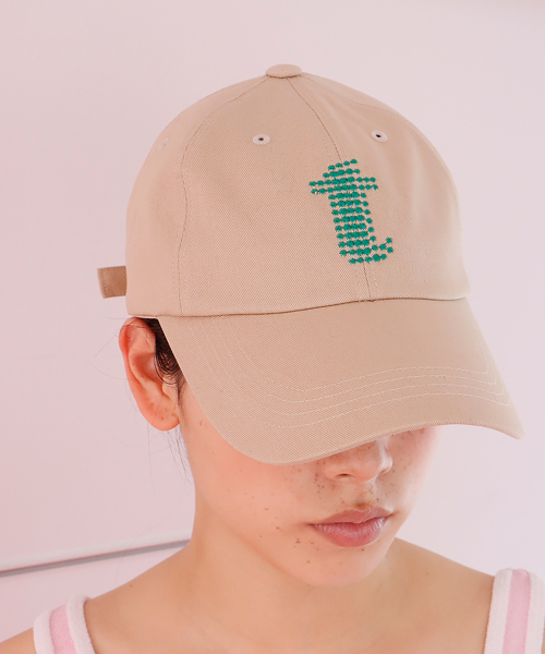 Tri / Basic Logo ball cap / Beige