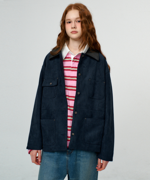 Куртка из искусственной замши Navy