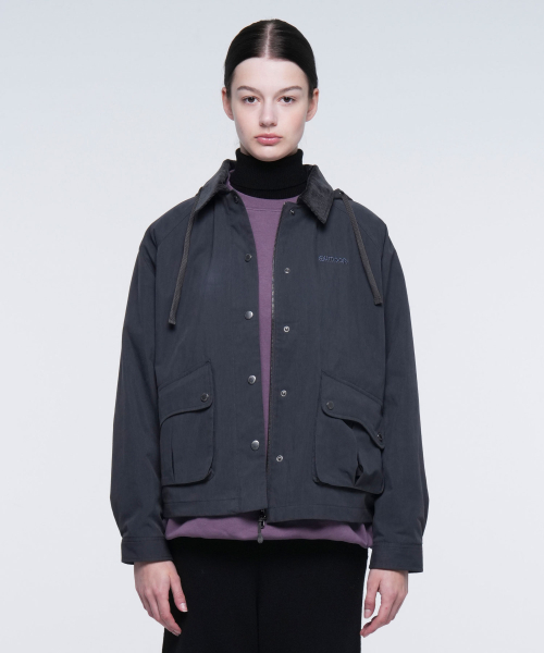 W MULTI POCKET CROP куртка (NAVY)
