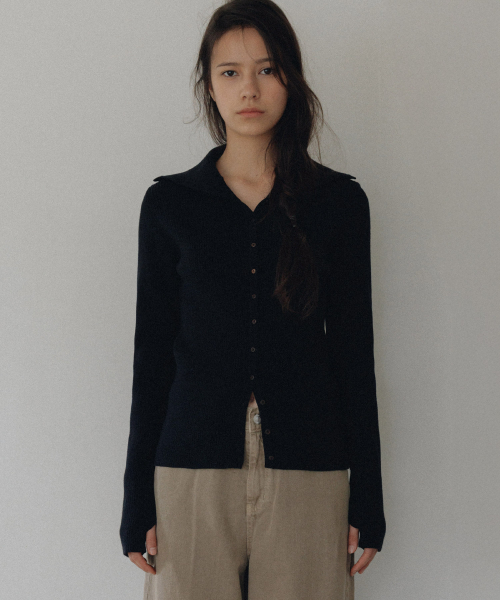 Nua pola cardigan (чёрный)