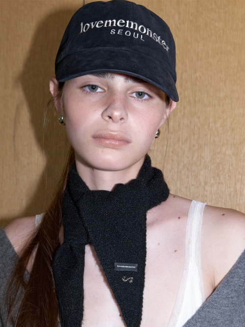 러브미몬스터() lovememonster Logo Ball Cap_BK (L253MCP010) 상품 이미지