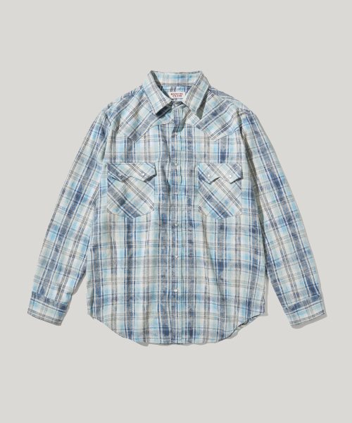 RC DUSTY WESTERN SHIRT_BLUE