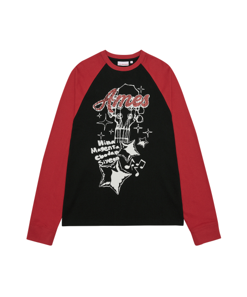 QWER GUITAR LS TEE чёрный