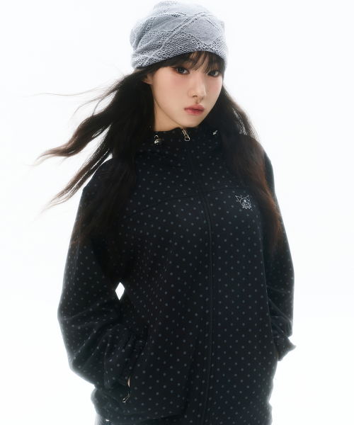 [KUROMI] WINDBREAKER(BLACK)