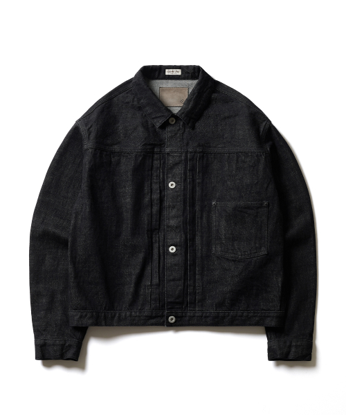 1ST DENIM JACKET (BLACK)