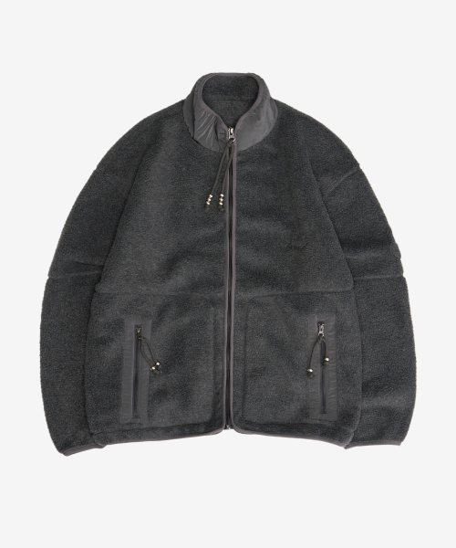 technician fleece in storm gray