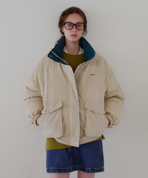 Пуховик реглан Plenty_Pail Beige