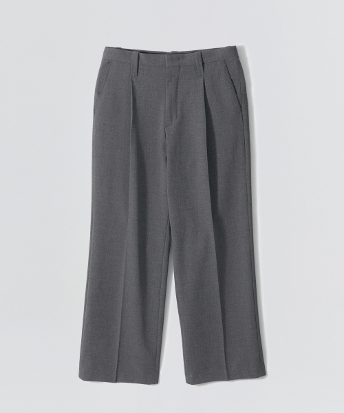 W Classic Straight Slacks_Grey