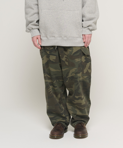 Camo Pattern Bio Balloon Брюки (Khaki)
