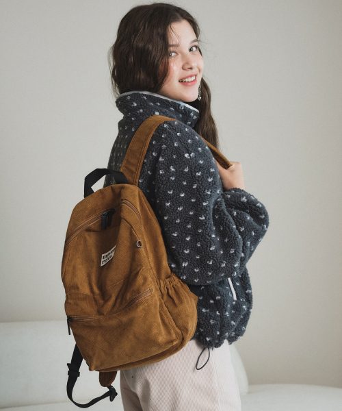마스마룰즈() mini ver. daily backpack_Corduroy Camel 상품 이미지