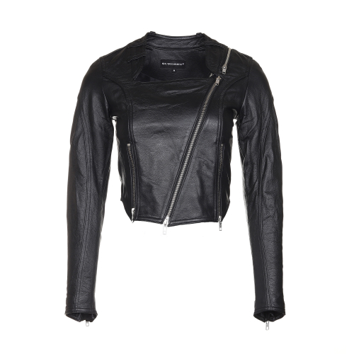 Женская кожаная куртка Slim Fit, Black