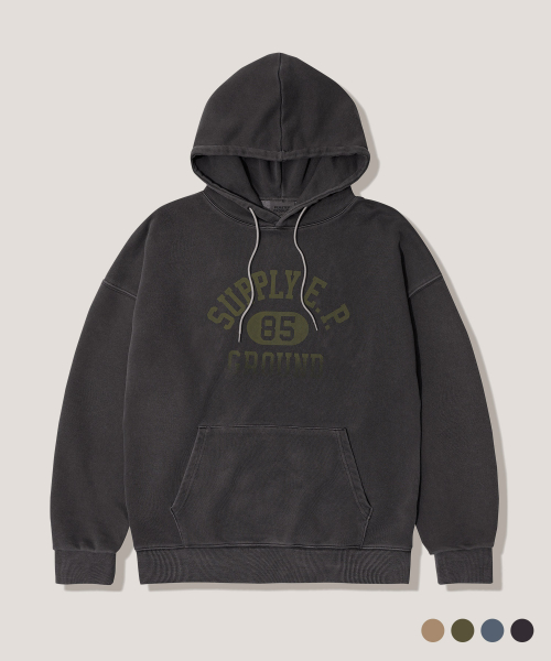Худи Local Field Pigment Dark Gray SMHD4725