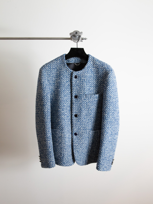 BLUE TWEED JACKET