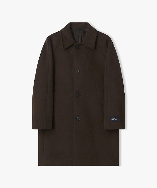 Мужское пальто LLW21642 Brown из кашемира