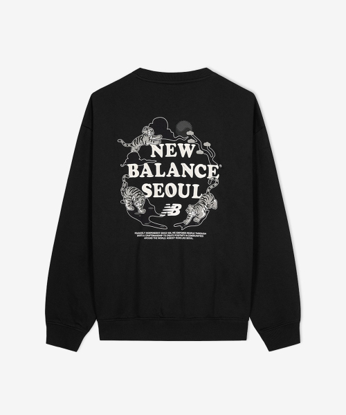 NBNCF4A033 / Свитшот UNI NB Seoul Tiger Exclusive (BLACK)