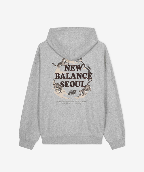 NBN0F4A033 / UNI NB Seoul Tiger Exclusive Худи (Gray)