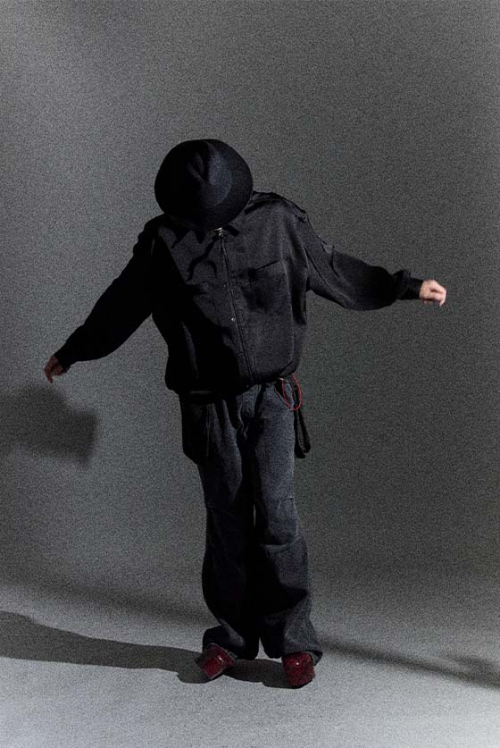 Re : Satin Motion Shirt [BLACK]