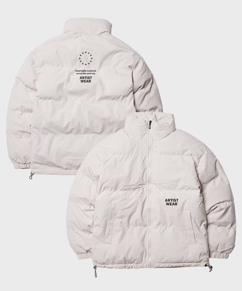 [3COLORS] Короткий пуховик Silent Sky