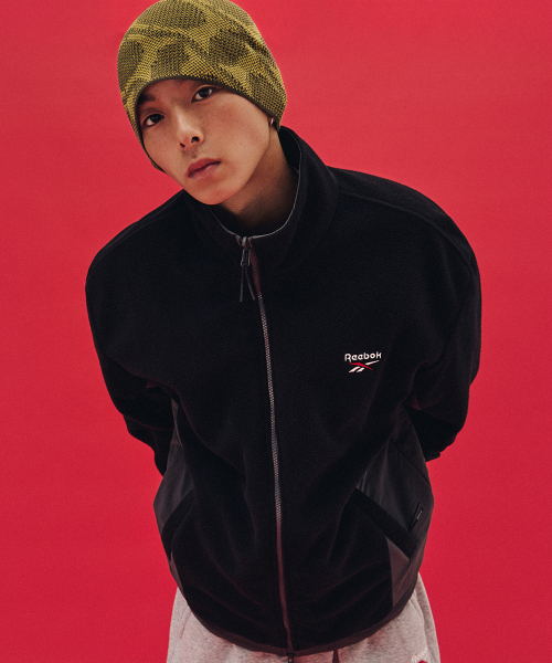 Fleece Reversible Куртка - Black:Charcoal