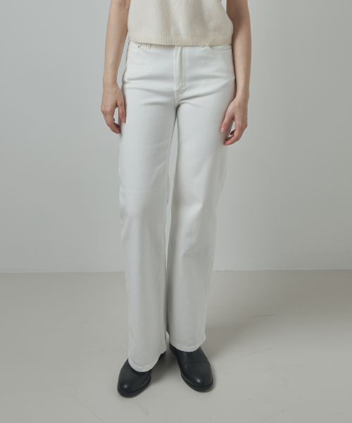 Cigarette Premium Denim_White