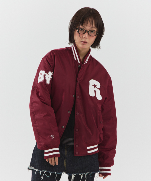 Reversible Baseball Куртка (Wine)