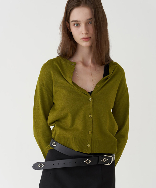 Кардиган Fresh Green Button-Up_green