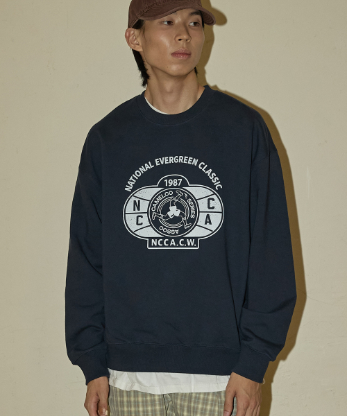 Свитшот NO.227 National Athletic Club (Navy)