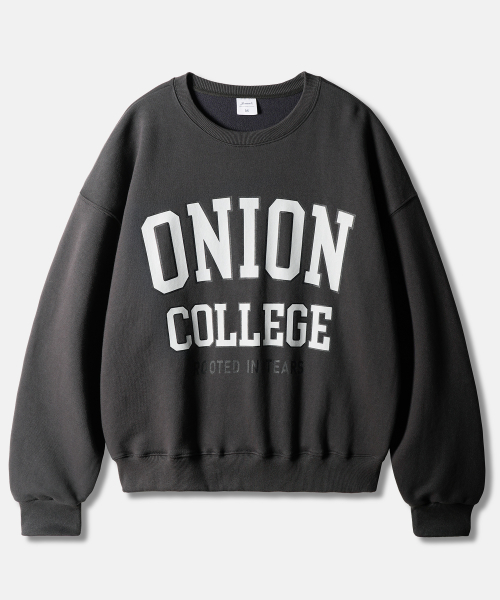 Onion College Sweatshirts Darkgray SJMT2658